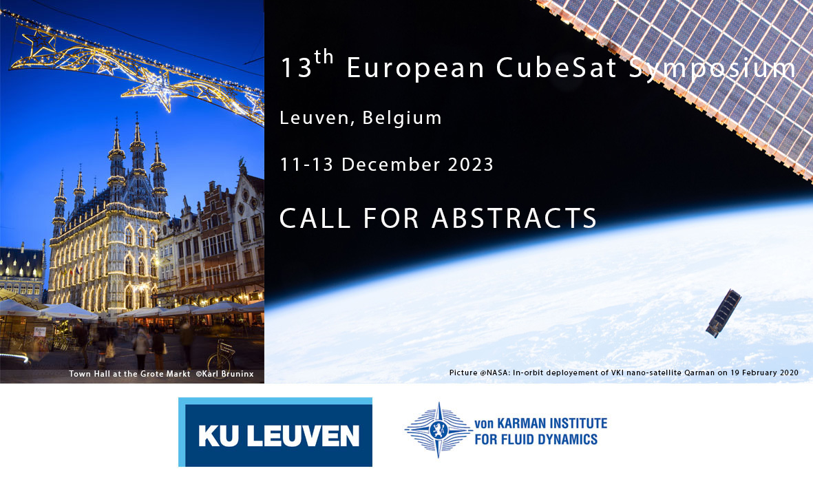 13th European CubeSat Symposium 2023